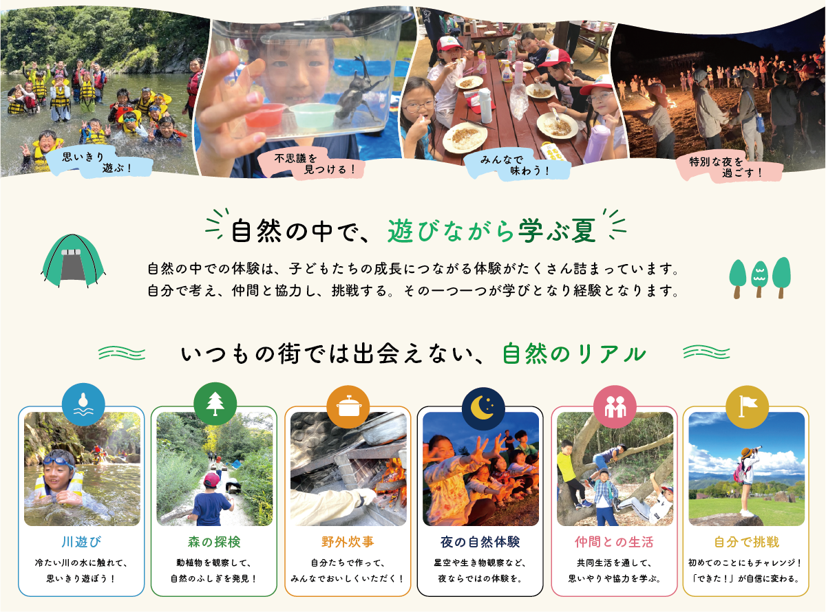 夏キャンプ紹介